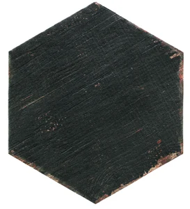 Керамогранит Natucer Retro Hex Negre 36x41,5 матовый