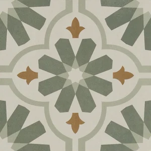 Керамогранит Revigres Locus Quilt Green Soft Grip 30x30 противоскользящий