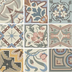 Плитка Revoir Paris Bel Histoire Patchwork VVS1515_079 15x15 матовая
