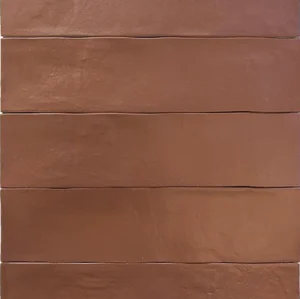 Плитка Revoir Paris Provence WW_045 Rouge Toscane Mat 6,2x25 матовая