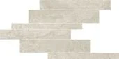 Декоративный элемент Rex Ardoise Blanc Modulo List. Sfalsato 739362 21x40 матовый