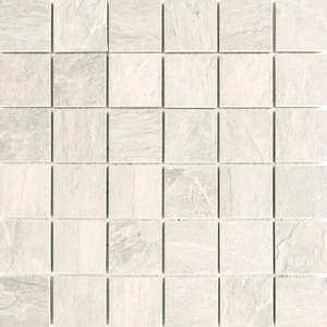 Мозаика Rex Ardoise Mosaico Blanc Grip 739356 30x30 структурированная