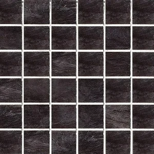 Мозаика Rex Ardoise Mosaico Noir Grip 739361 30x30 структурированная