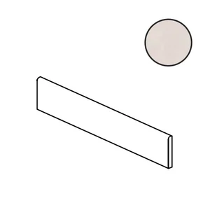 Бордюр Rex Eccentric Luxe Cloudy White 6mm Batt 779069 4,6x60 глянцевый