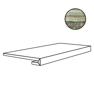 Ступень Rex Eccentric Luxe Mint 9mm Gradino 779064 33x120 глянцевая