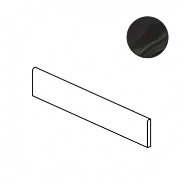 Бордюр Rex Eccentric Luxe Smoky Black 6mm Batt 779072 4,6x60 глянцевый