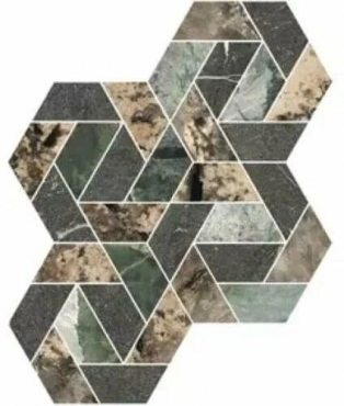 Мозаика Rex Heritage Luxe Maze Mix Glossy 775659 39x49 глянцевая