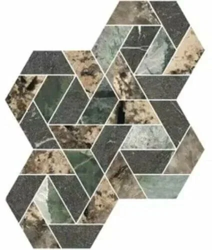 Мозаика Rex Heritage Luxe Maze Mix Glossy 775659 39x49 глянцевая