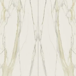 Керамогранит Rex I Classici Di Rex Calacatta Gold Open Book A+B Glossy 6mm 9000176 320x320 полированный