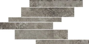 Декоративный элемент Rex La Roche Grey Mod. List. Mix Sfalsato 742238 21x40 матовый