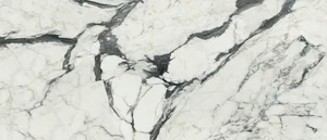 Керамогранит Rex Les Bijoux Calacatta Altissimo Gloss 765697 120x280 полированный