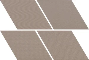 Плитка Equipe Rhombus Dark Grey 14x24 матовая