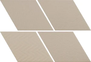 Плитка Equipe Rhombus Light Grey 14x24 матовая