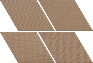 Плитка Equipe Rhombus Taupe 14x24 матовая