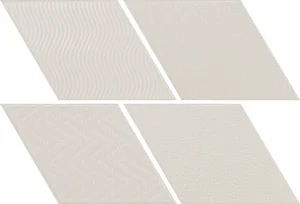 Плитка Equipe Rhombus White 14x24 матовая