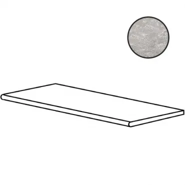 Ступень RHS Rondine Ardesie Grey Gradino H20 J87269 40x120 матовая