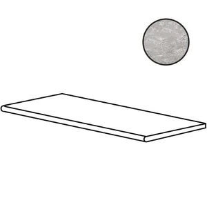 Ступень RHS Rondine Ardesie Grey Gradino H20 J87269 40x120 матовая