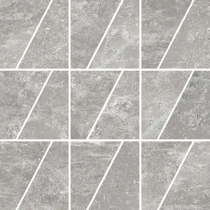 Мозаика RHS Rondine Ardesie Grey Mosaico Trapezio J87177 30x30 матовая