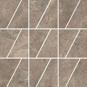Мозаика RHS Rondine Ardesie Taupe Mosaico Trapezio J87179 30x30 матовая