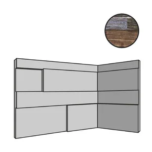 Спецэлемент RHS Rondine Inwood 3D Multicolor Ang Int J87360 10x20 матовый