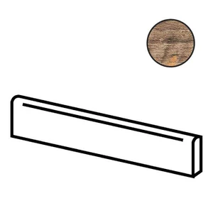 Бордюр RHS Rondine Inwood Battiscopa Dark Grey Bat J87102 7,5x100 матовый