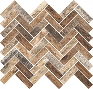 Мозаика RHS Rondine Inwood Caramel Mosaico Spina J87201 28,5x32 матовая