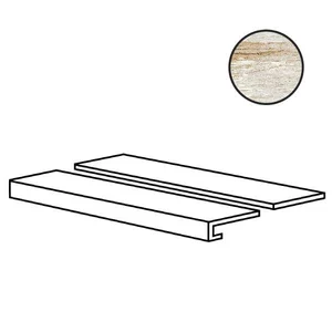 Ступень RHS Rondine Inwood Ivory Gradino Toro J87109 30x100 матовая