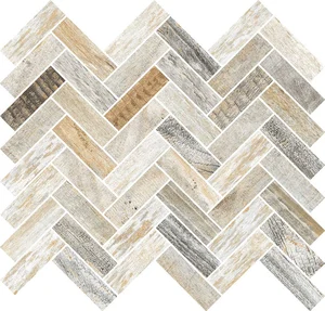 Мозаика RHS Rondine Inwood Sky Mosaico Spina J87204 28,5x32 матовая