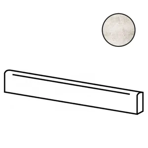 Бордюр RHS Rondine Murales Ice Battiscopa Ret J88268 7,5x60 матовый