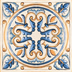 Декоративный элемент RHS Rondine Tuscany Giotto Dec Mix J87743 20,3x20,3 матовый