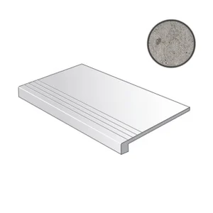 Ступень Vives Ribadeo Grafito Gradone 30x30 матовая