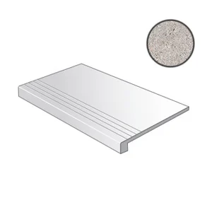 Ступень Vives Ribadeo Gris Gradone 30x30 матовая