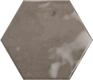 Плитка Ribesalbes Hex Espresso Glossy 15x17,3 глянцевая