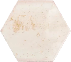 Плитка Ribesalbes Hex Rose Glossy 15x17,3 глянцевая