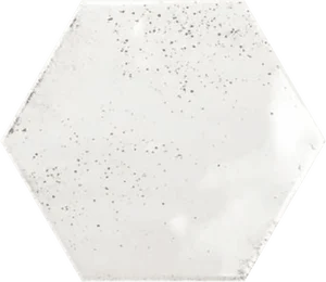 Плитка Ribesalbes Hope Hex White Glossy 15x17,3 глянцевая