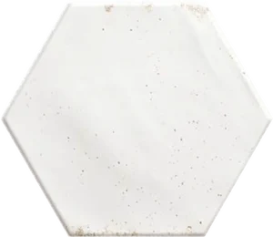 Керамогранит Ribesalbes Hope Hex White Matt 15x17,3 матовый