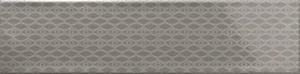 Плитка Ribesalbes Ocean Decor Dark Grey 7,5x30 глянцевая
