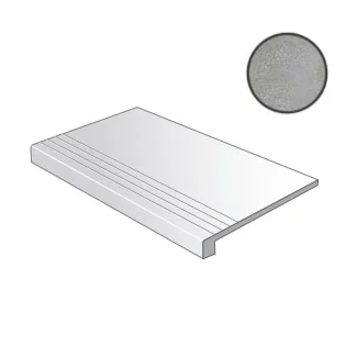 Ступень Vives Rift-SPR Grafito Gradone 80x80 глянцевая