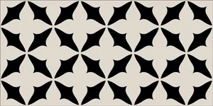 Декоративный элемент Vives Rivoli Caumartin Negro 10x20 глянцевый