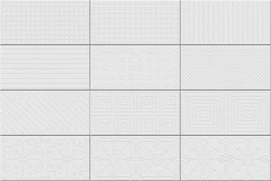 Декоративный элемент Vives Rivoli Fatracci Blanco 10x20 глянцевый
