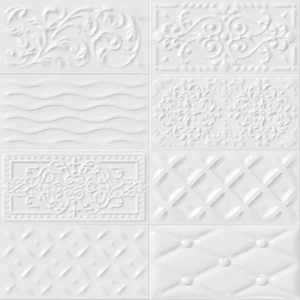 Декоративный элемент Vives Rivoli Raspail Blanco 10x20 глянцевый