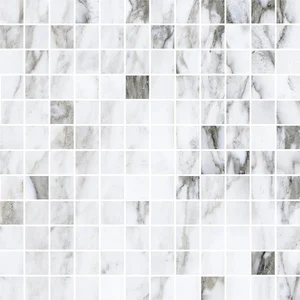 Мозаика Roberto Cavalli Lush Calacatta Renior Mosaico Foglio 509149 29,6x29,6 глянцевая
