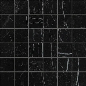 Мозаика Fap Roma Diamond Nero Reale Macromosaico fNGG 30x30 глянцевая