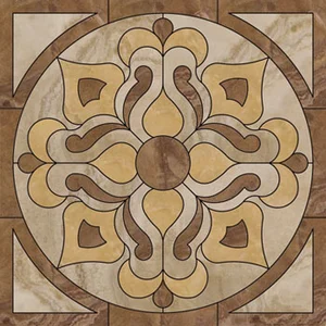 Панно Ceracasa Roseton Ducale Nacar 116,8x116,8 глянцевое