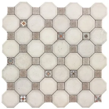 Керамогранит Oset Royal White 33x33 матовый