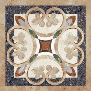 Вставка Marazzi Espana Rt-T-Lithos Beige DAJS 20x20 лаппатированная