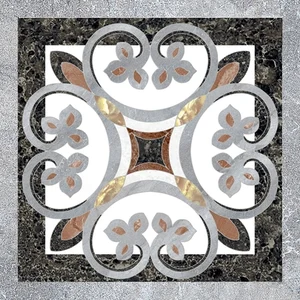 Вставка Marazzi Espana Rt-T-Lithos Gris Lap DAJI 20x20 лаппатированная
