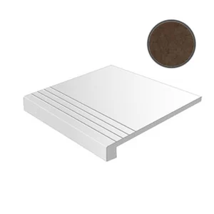 Ступень Vives Ruhr-R Chocolate Gradone 44,3x89,3 матовая