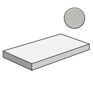 Ступень Sant Agostino Akoya Gradone Angolare 120 Dx Silver CSAGAASD12 33x120 матовая
