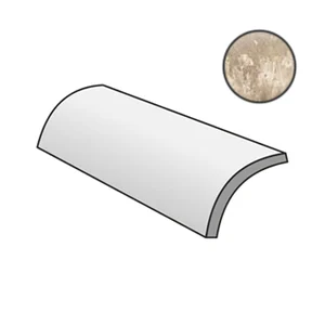 Спецэлемент Sant Agostino Akoya Quarter Round Ivory CSAQRAIV30 1,3x30 матовый